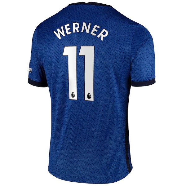 Camiseta Chelsea NO.11 Werner 1ª Kit 2020 2021 Azul